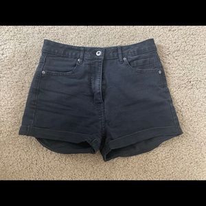 FOREVER 21 Black Denim Shorts